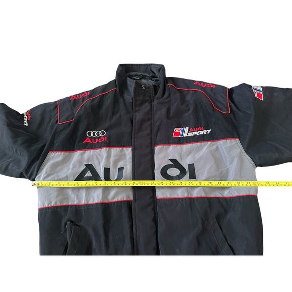 Audi Formula 1 F1 Embroidered Insulated Adult XL Full Zip Jacket - Picture 5 of 8